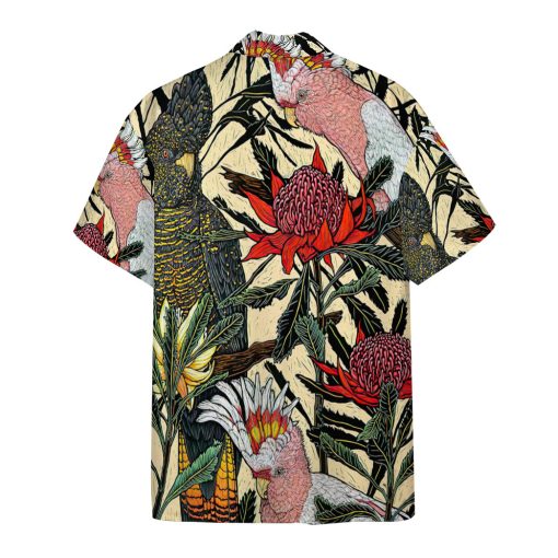 Gearhumans 3D Parrot Hawaii Shirt - Image 2