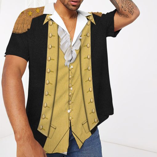 Gearhumans 3D Custom George Washington Hawaii Shirt - Image 4