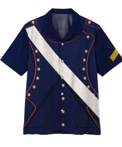 Gearhumans 3D French Line Artillery 1806 Custom Hawaii Shirt