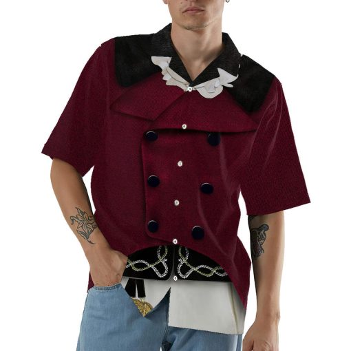 Gearhumans 3D Custom Aaron Burr Hawaii Shirt - Image 3