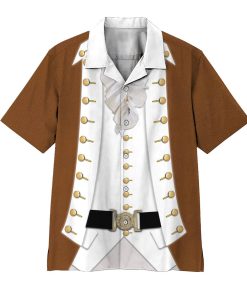 Gearhumans 3D Cosplay Alexander Hamilton Custom Hawaii Shirt