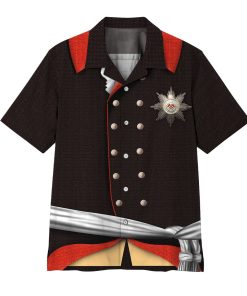 Gearhumans 3D Custom Frederick The Great Hawaii Shirt