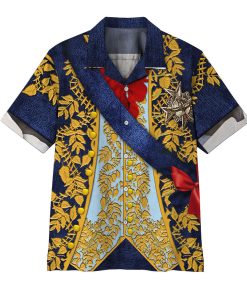 Gearhumans 3D Custom Louis XV Hawaii Shirt