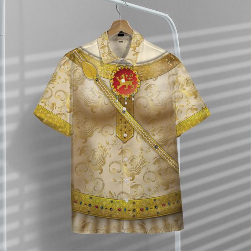 Gearhumans 3D Custom Eleanor Of Aquitaine Hawaii Shirt - Image 5