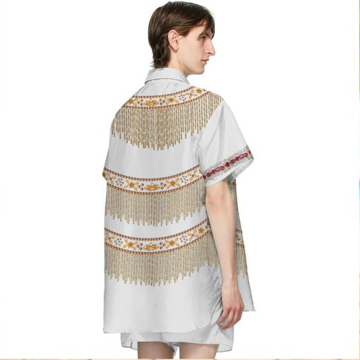 Gearhumans Custom Queen Elizabeth II 3D Hawaii Shirt