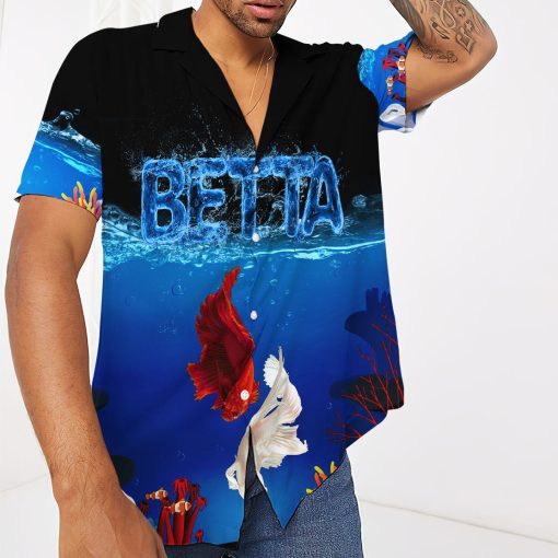 Gearhumans 3D Betta Fish Hawaii Shirt 12 Gearhumans 3D Betta Fish Hawaii Shirt