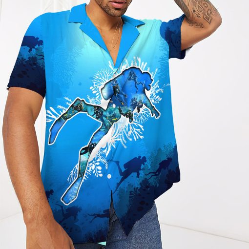 Gearhumans 3D Scuba Diving Hawaii Shirt - Image 3