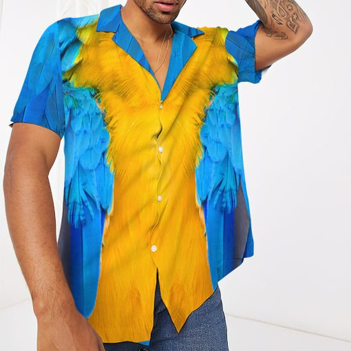 Gearhumans 3D Parrot Hawaii Shirt