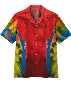 Gearhumans 3D Parrot Hawaii Shirt