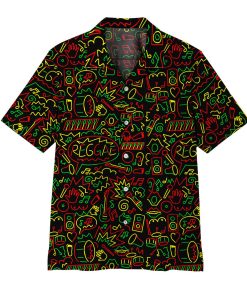 Gearhumans 3D Reggae Hawaii Shirt