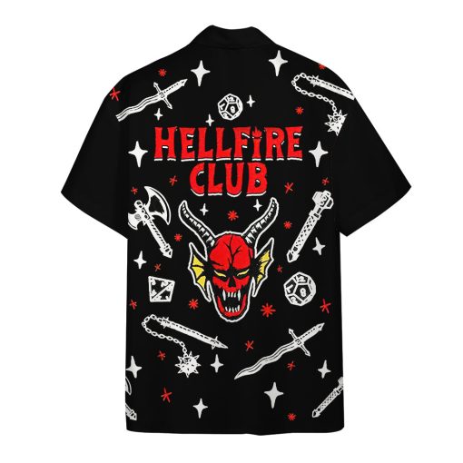 Gearhumans 3D ST HellFire Club Custom Hawaii Shirt 2 Gearhumans 3D ST HellFire Club Custom Hawaii Shirt - Image 2