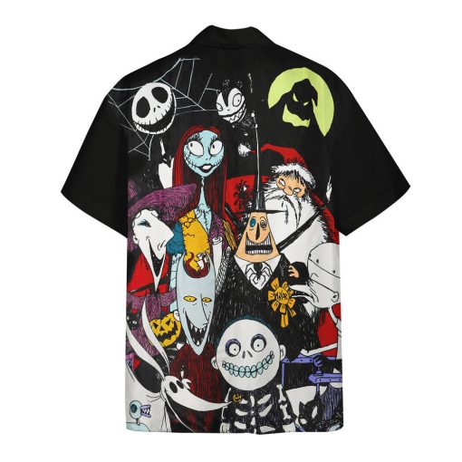 Gearhumans 3D Nightmare Before Christmas Custom Hawaii Shirt