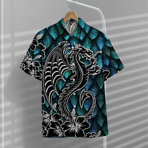 Gearhumans 3D Dragon Hawaii Shirt