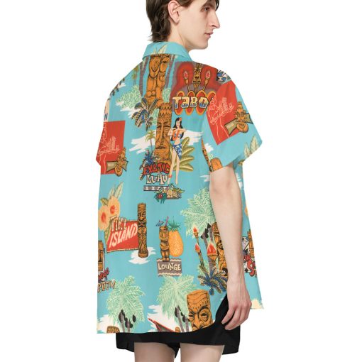 Gearhumans 3D Tiki Island Hawaii Shirt