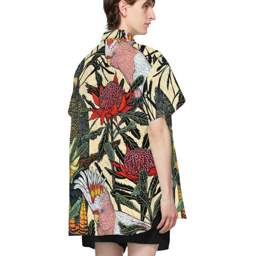 Gearhumans 3D Parrot Hawaii Shirt - Image 4
