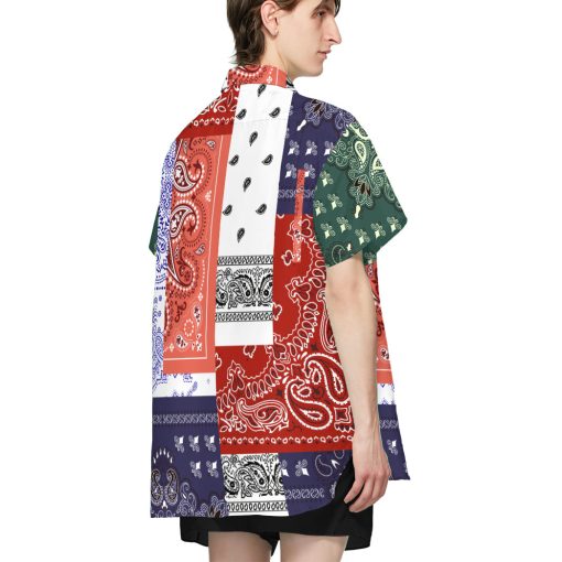 Gearhumans 3D Bandana Hawaii Shirt
