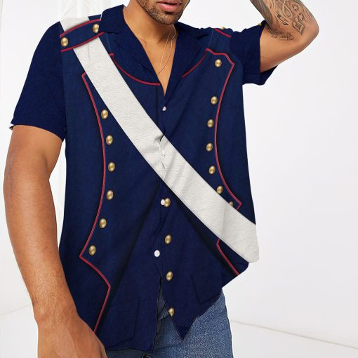 Gearhumans 3D French Line Artillery 1806 Custom Hawaii Shirt