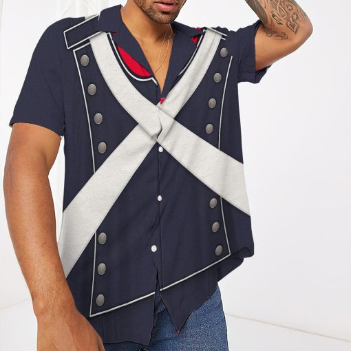 Gearhumans 3D French Light Infantry Custom Hawaii Shirt