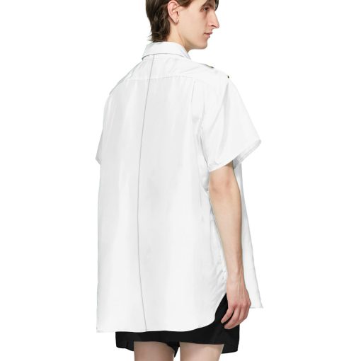 Gearhumans 3D Custom White Uniforms Of The Royal Navy Hawaii Shirt