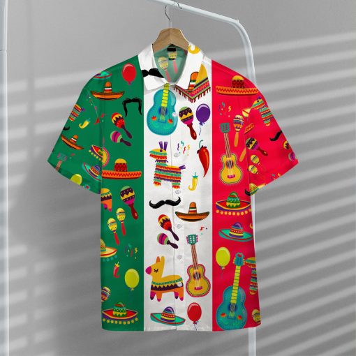 Gearhumans 3D Cinco De Mayo Hawaii shirt - Image 6