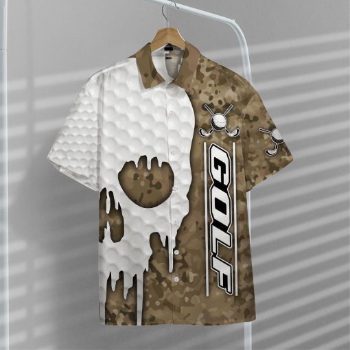 Gearhumans 3D Camo Golf Hawaii Shirt - Image 6