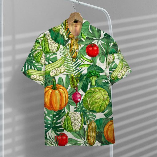 Gearhumans 3D Vegetables Hawaii Shirt