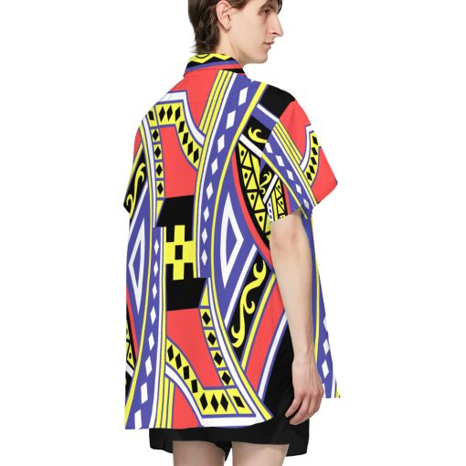 Gearhumans 3D King of Diamonds Cesar Hawaii Shirt