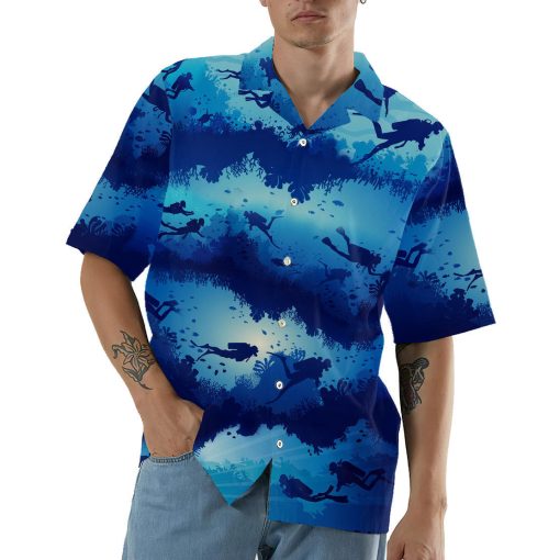 Gearhumans 3D Scuba Diving Hawaii Shirt - Image 3