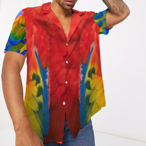 Gearhumans 3D Parrot Hawaii Shirt - Image 3