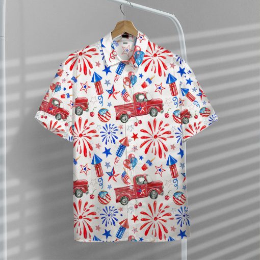 Gearhumans 3D 4th Of July Celebration Hawaii Shirt - Image 6