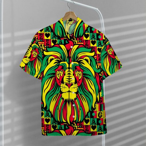 Gearhumans 3D Reggae Music Celebration Hawaii Shirt - Image 5