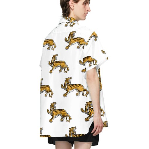 Gearhumans 3D Tiger Custom Hawaii Shirt - Image 4