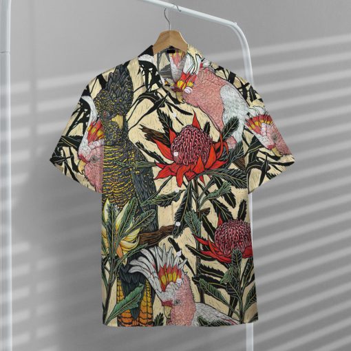 Gearhumans 3D Parrot Hawaii Shirt - Image 5