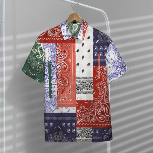 Gearhumans 3D Bandana Hawaii Shirt