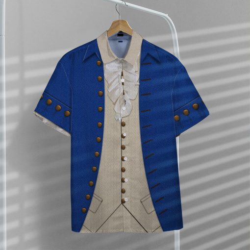 Gearhumans 3D Custom Alexander Hamilton Hawaii Shirt - Image 6