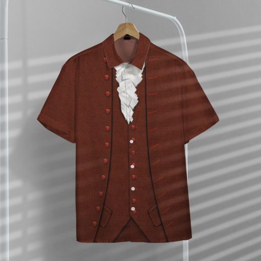 Gearhumans 3D Custom Benjamin Franklin Hawaii Shirt - Image 5