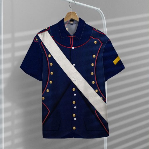 Gearhumans 3D French Line Artillery 1806 Custom Hawaii Shirt