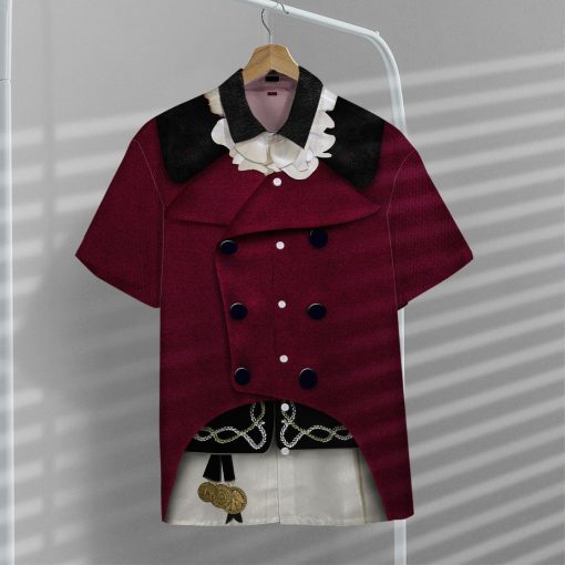 Gearhumans 3D Custom Aaron Burr Hawaii Shirt - Image 6