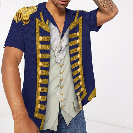 Gearhumans 3D Custom Uniforms Of The U.S Navy Hawaii Shirt