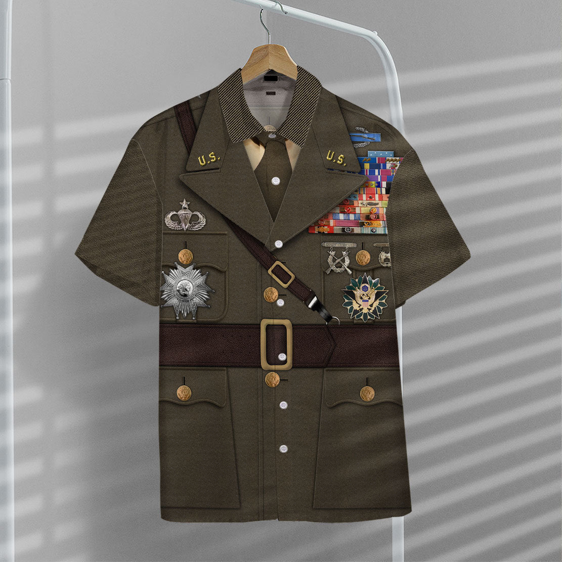 Gearhumans 3D Custom Douglas Macarthur Hawaii Shirt 8 Gearhumans 3D Custom Douglas Macarthur Hawaii Shirt - Image 8