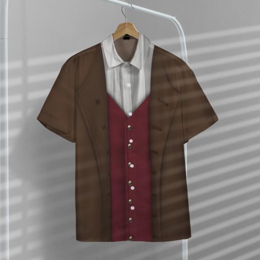 Gearhumans 3D Ancient Costume Thomas Jefferson Custom Hawaii Shirt - Image 5