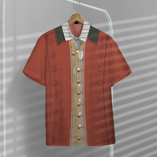 Gearhumans 3D Cosplay George Washington Custom Hawaii Shirt - Image 5