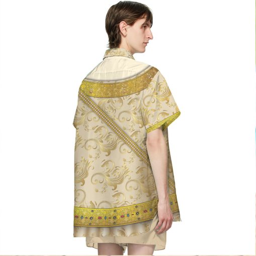 Gearhumans 3D Custom Eleanor Of Aquitaine Hawaii Shirt - Image 4