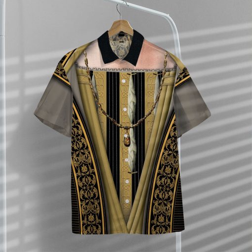 Gearhumans 3D Full-Print Francis I Of France Hawaii Shirt
