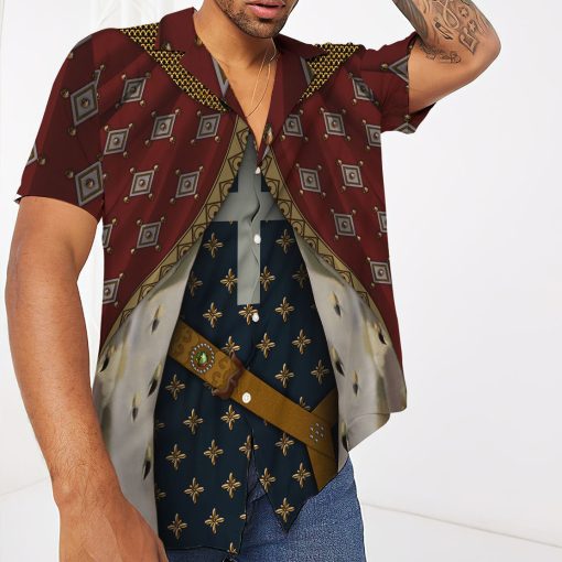 Gearhumans 3D Custom Richard I Of England Hawaii Shirt
