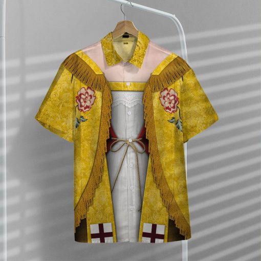 Gearhumans 3D Custom Queen Victoria Hawaii Shirt