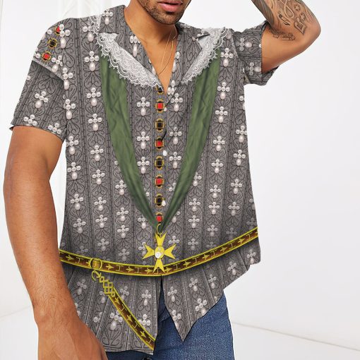 Gearhumans 3D Full Print Henry IV Of France Hawaii Shirt