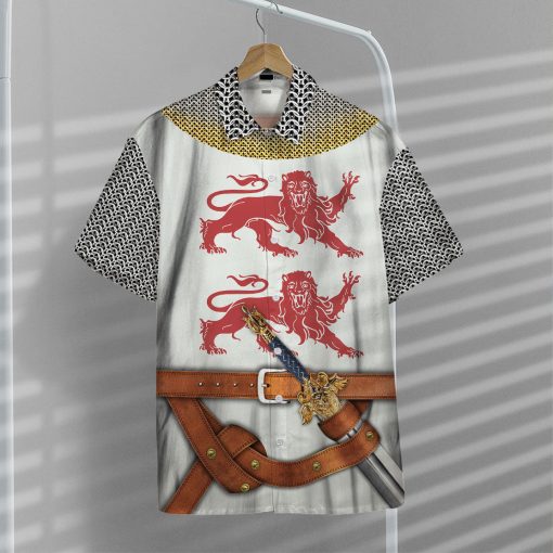 Gearhumans 3D Custom William I Of England Hawaii Shirt