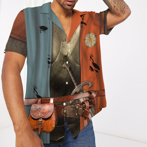 Gearhumans 3D Custom Soldier Of The Blues And Royals Hawaii Shirt