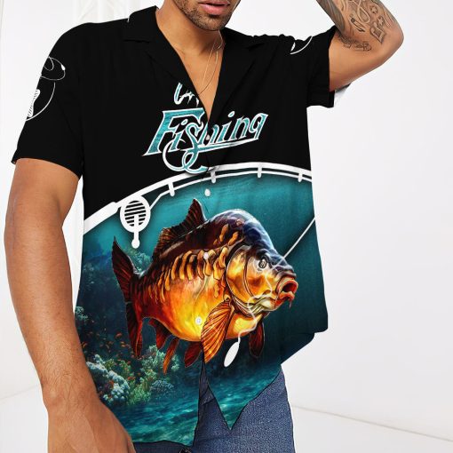 Gearhumans 3D Carp Fishing Hawaii Shirt